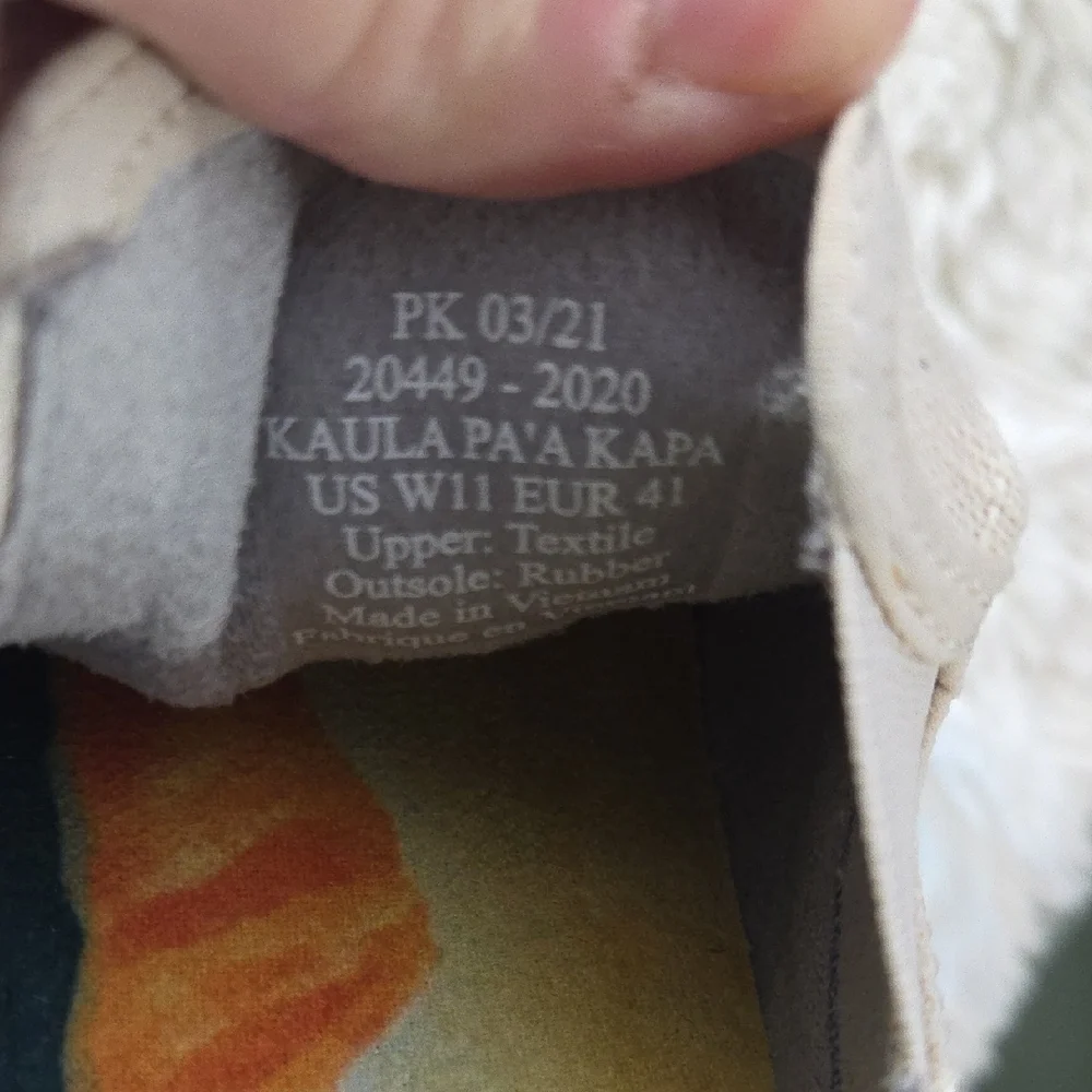OluKai Beige Espadrilles Size 11